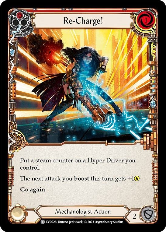 Re-Charge! (Red) (228) [EVO] - Flesh and Blood TCG Single