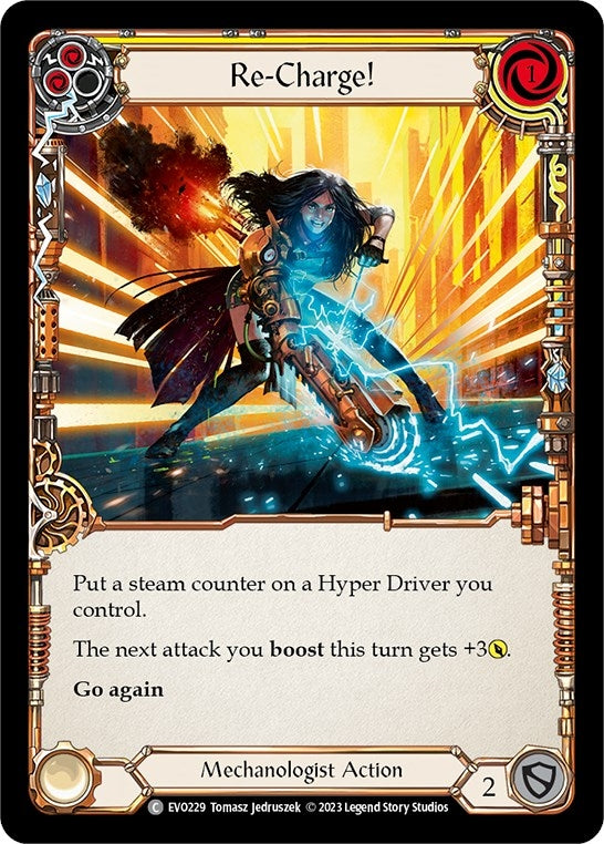 Re-Charge! (Yellow) (229) [EVO] - Flesh and Blood TCG Single