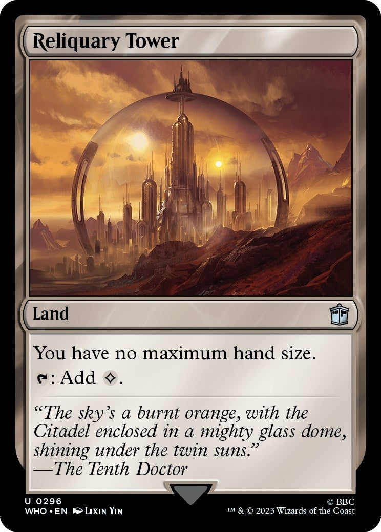 Reliquary Tower (296) [WHO] - MTG Single