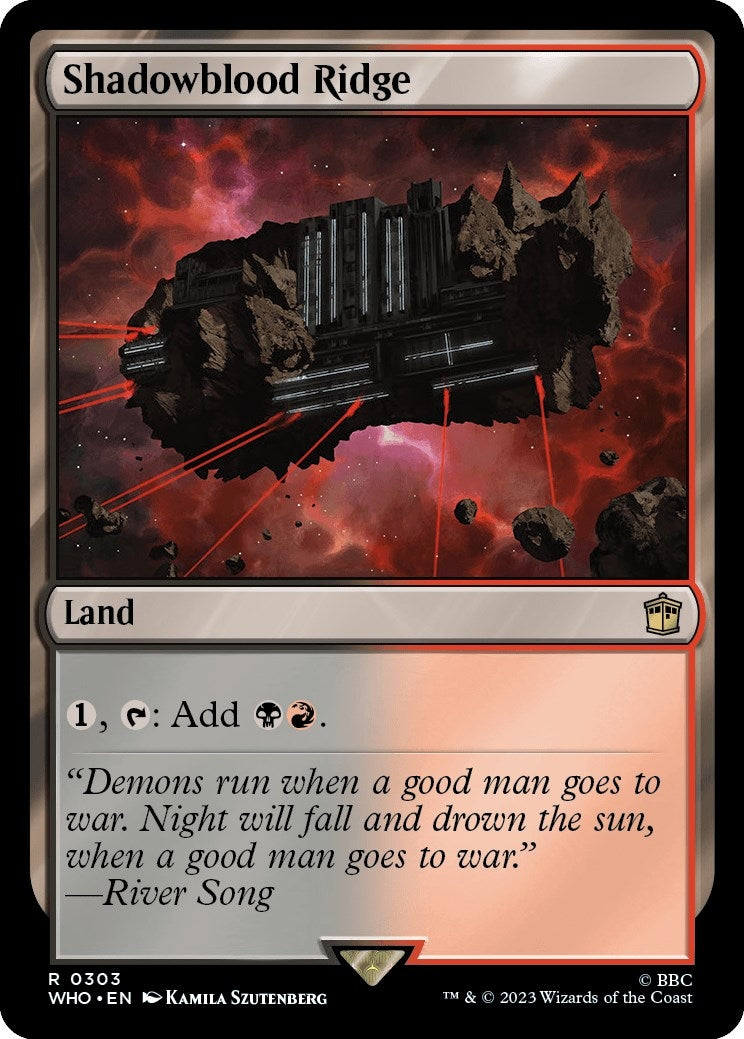 Shadowblood Ridge (303) [WHO] - MTG Single