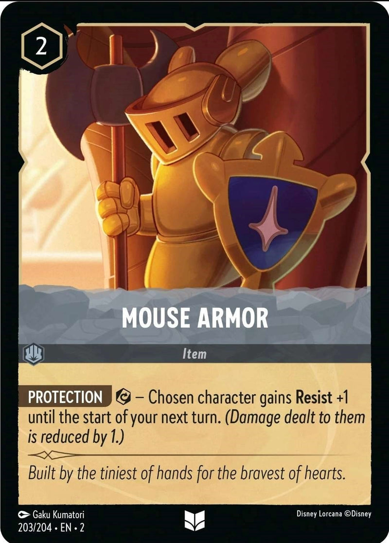 Mouse Armor (203) (2) - Disney Lorcana Single