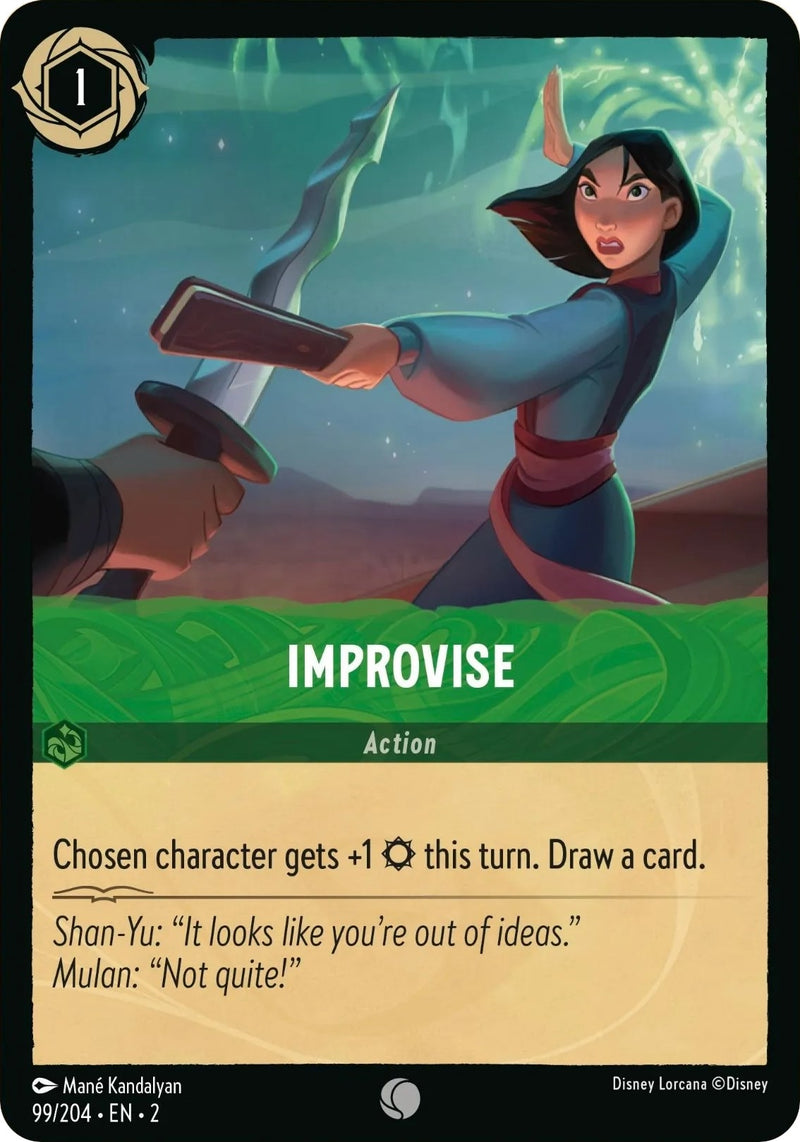 Improvise (99) (2) - Disney Lorcana Single