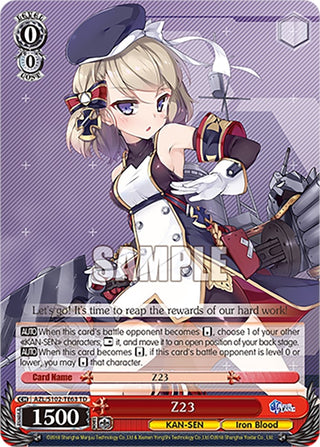 Z23 (10263) - Weiss Schwarz Single