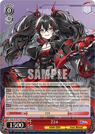 Z24 (10264) - Weiss Schwarz Single