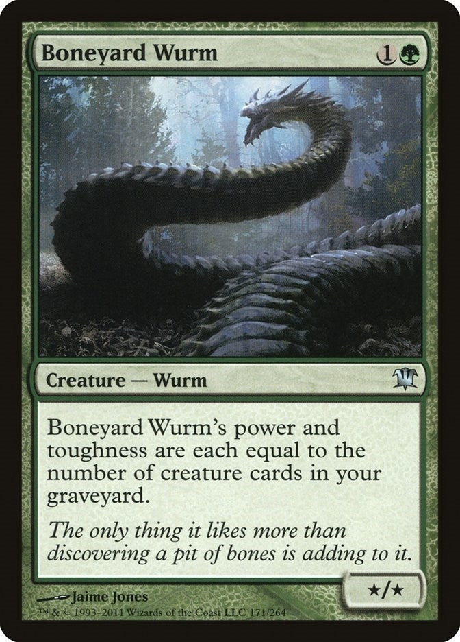 Boneyard Wurm (171) [ISD] - MTG Single