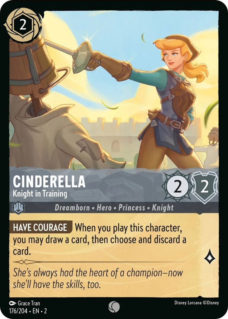 Cinderella - Knight in Training (176) (2) - Disney Lorcana Single