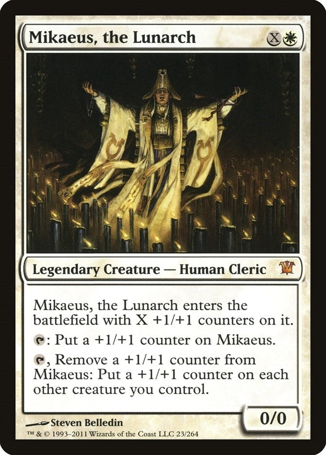 Mikaeus the Lunarch (23) [ISD] - MTG Single