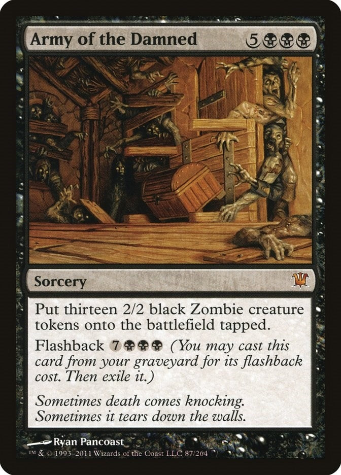 Army of the Damned (87) [ISD] - MTG Single