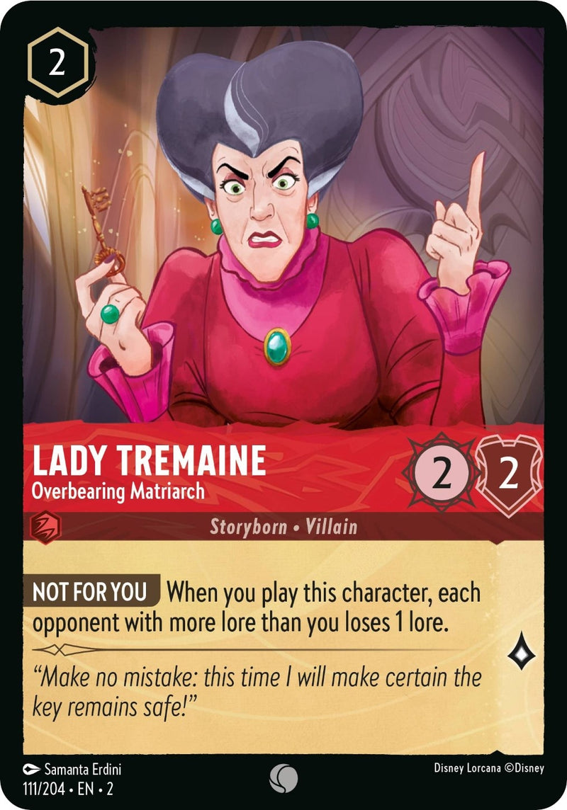 Lady Tremaine - Overbearing Matriarch (111) (2) - Disney Lorcana Single