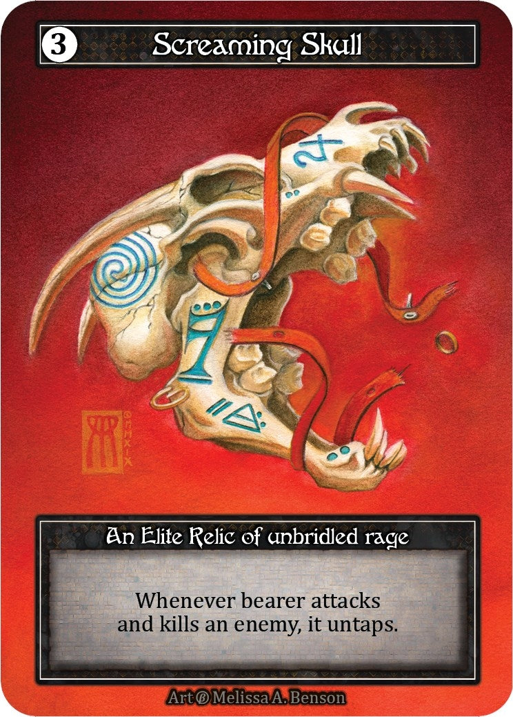 Screaming Skull (Foil) [B] - Sorcery: Contested Realm Single