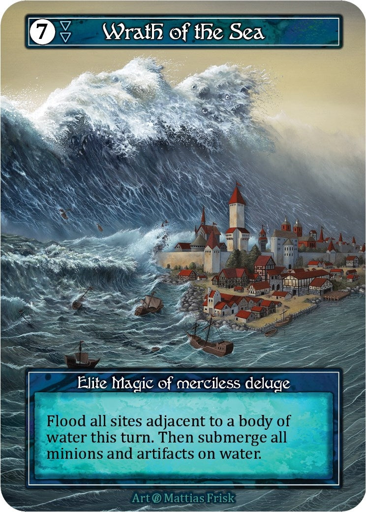 Wrath of the Sea (Foil) [B] - Sorcery: Contested Realm Single