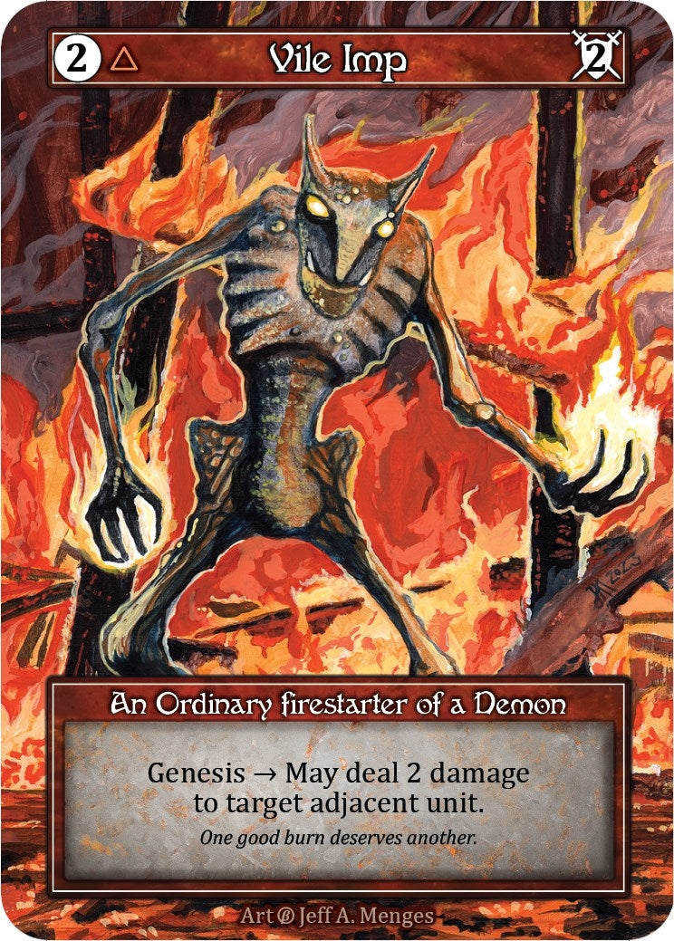 Vile Imp (Foil) [B] - Sorcery: Contested Realm Single