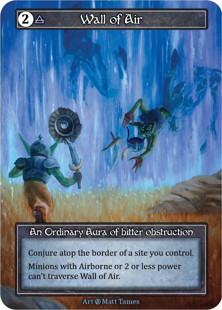 Wall of Air (Foil) [B] - Sorcery: Contested Realm Single