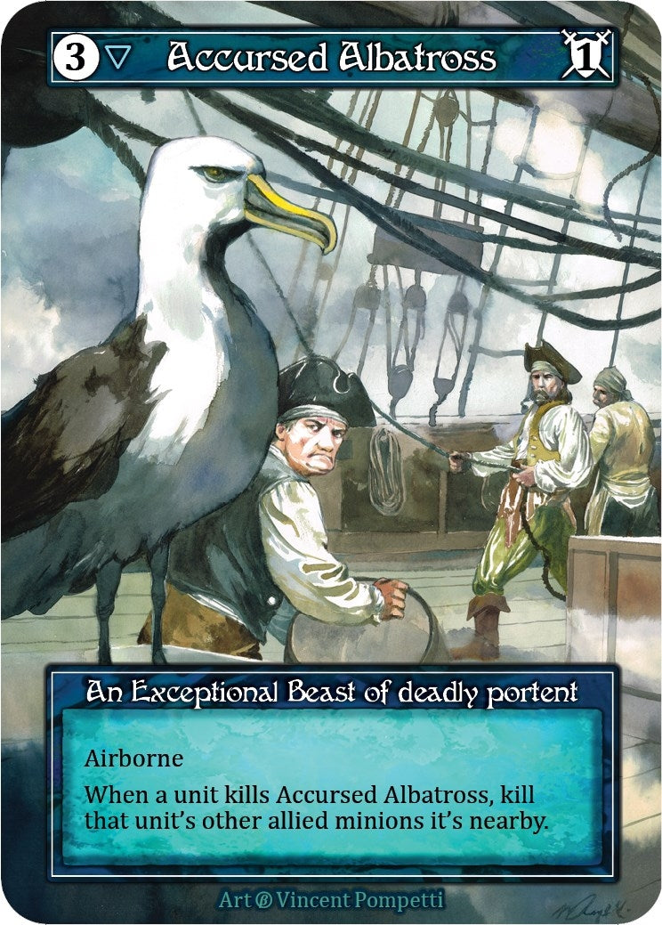 Accursed Albatross (Foil) [B] - Sorcery: Contested Realm Single