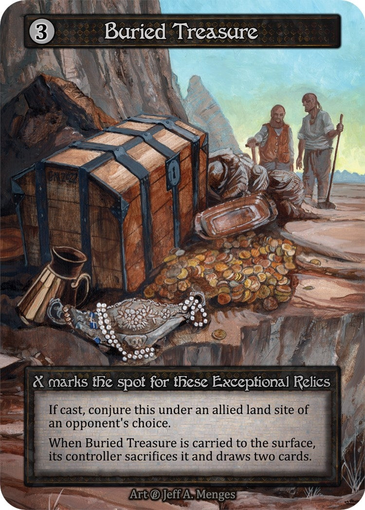 Buried Treasure [B] - Sorcery: Contested Realm Single