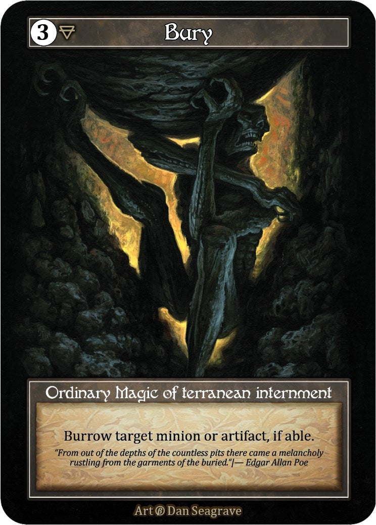 Bury (Foil) [B] - Sorcery: Contested Realm Single