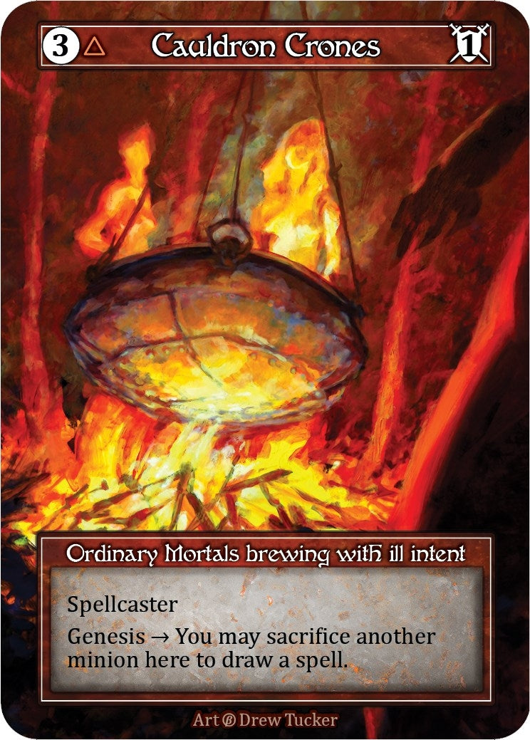 Cauldron Crones (Foil) [B] - Sorcery: Contested Realm Single