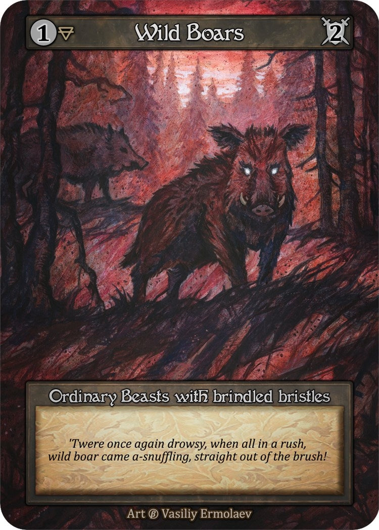 Wild Boars [B] - Sorcery: Contested Realm Single