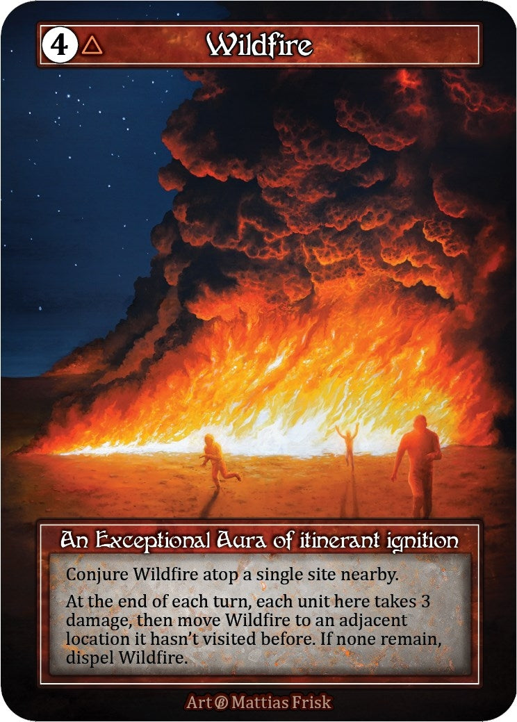 Wildfire (Foil) [B] - Sorcery: Contested Realm Single