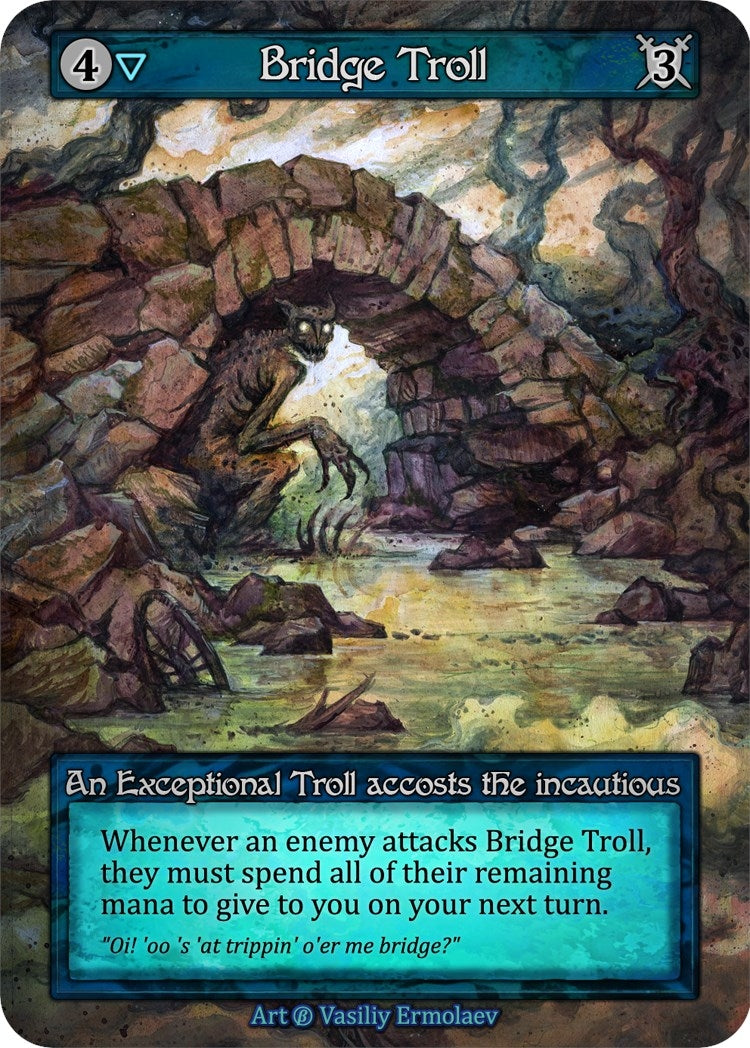 Bridge Troll [B] - Sorcery: Contested Realm Single