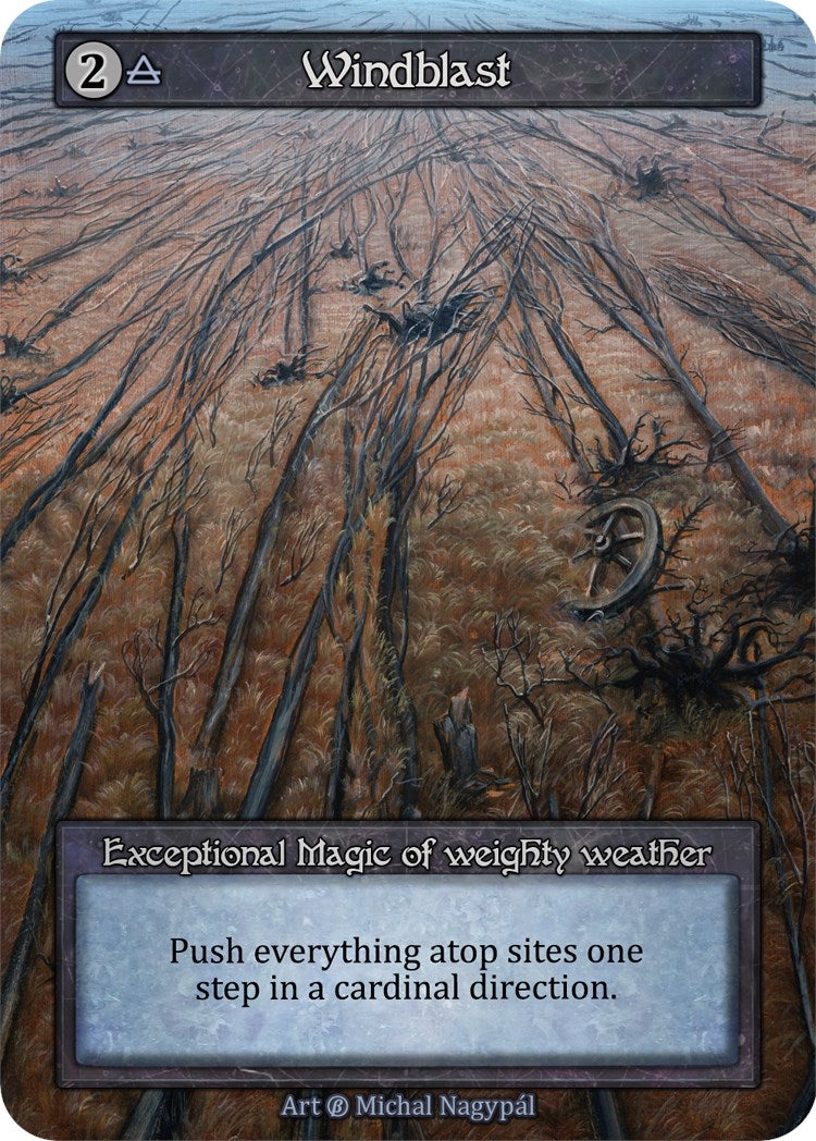 Windblast [B] - Sorcery: Contested Realm Single