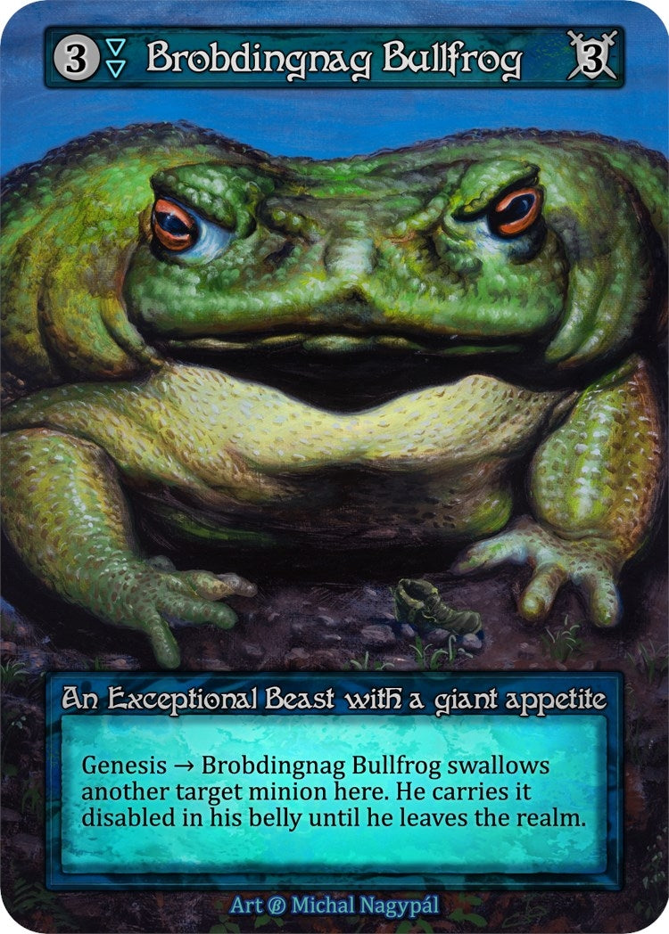 Brobdingnag Bullfrog [B] - Sorcery: Contested Realm Single