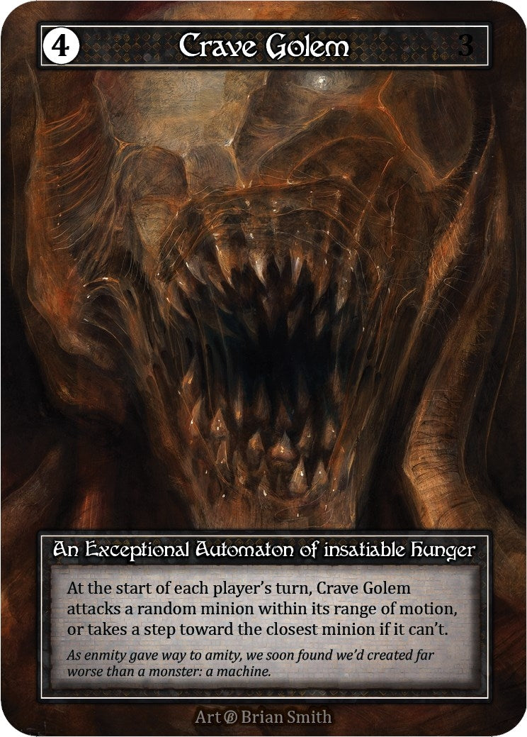 Crave Golem (Foil) [B] - Sorcery: Contested Realm Single