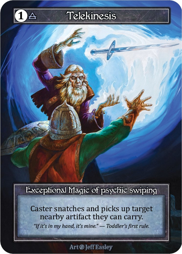 Telekinesis (Foil) [B] - Sorcery: Contested Realm Single