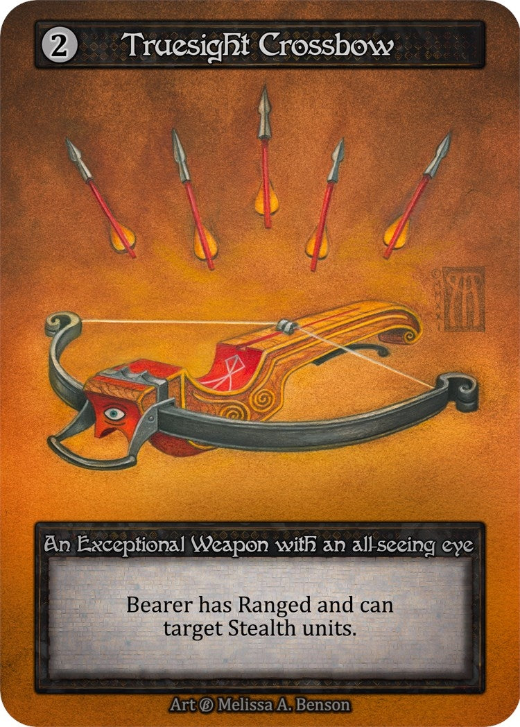 Truesight Crossbow [B] - Sorcery: Contested Realm Single