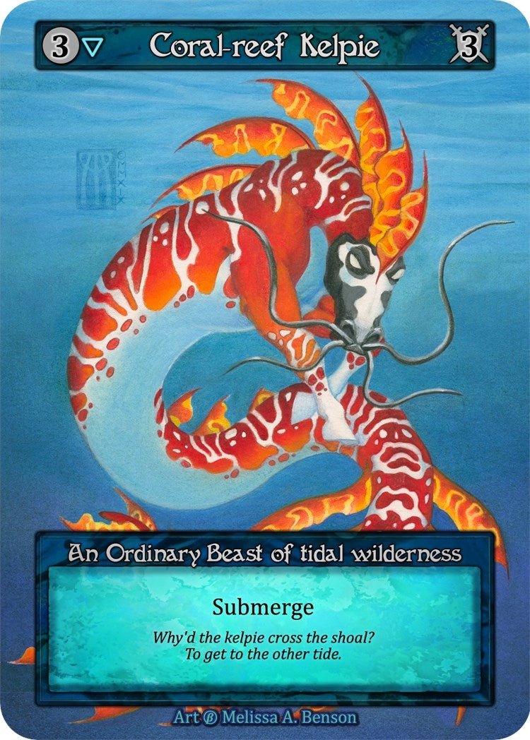 Coral-Reef Kelpie [B] - Sorcery: Contested Realm Single