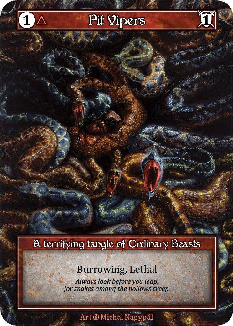 Pit Vipers (Foil) [B] - Sorcery: Contested Realm Single