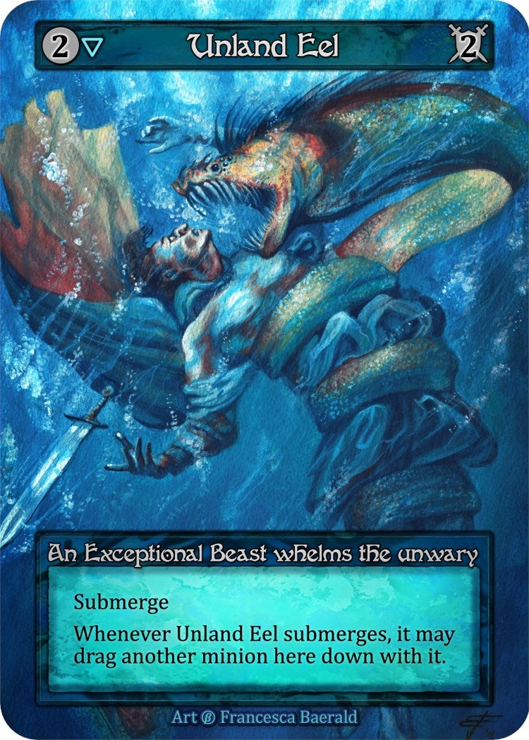 Unland Eel [B] - Sorcery: Contested Realm Single