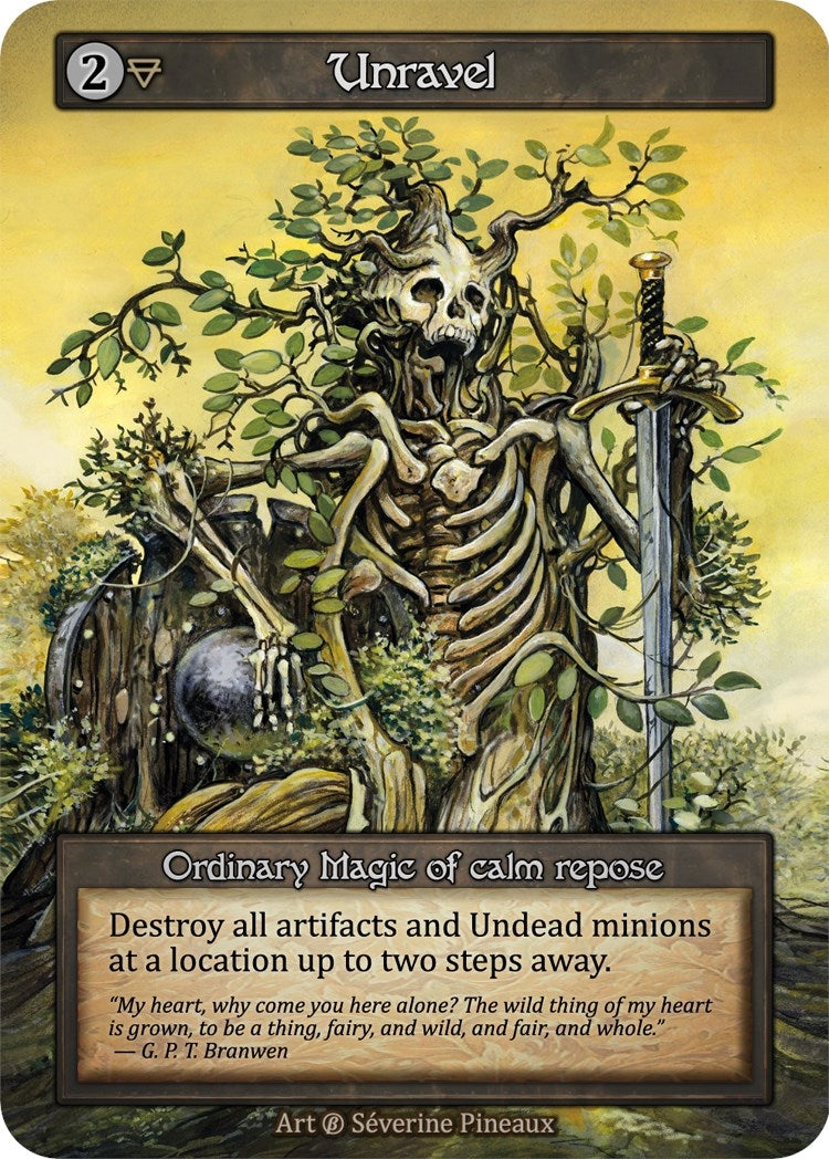 Unravel [B] - Sorcery: Contested Realm Single