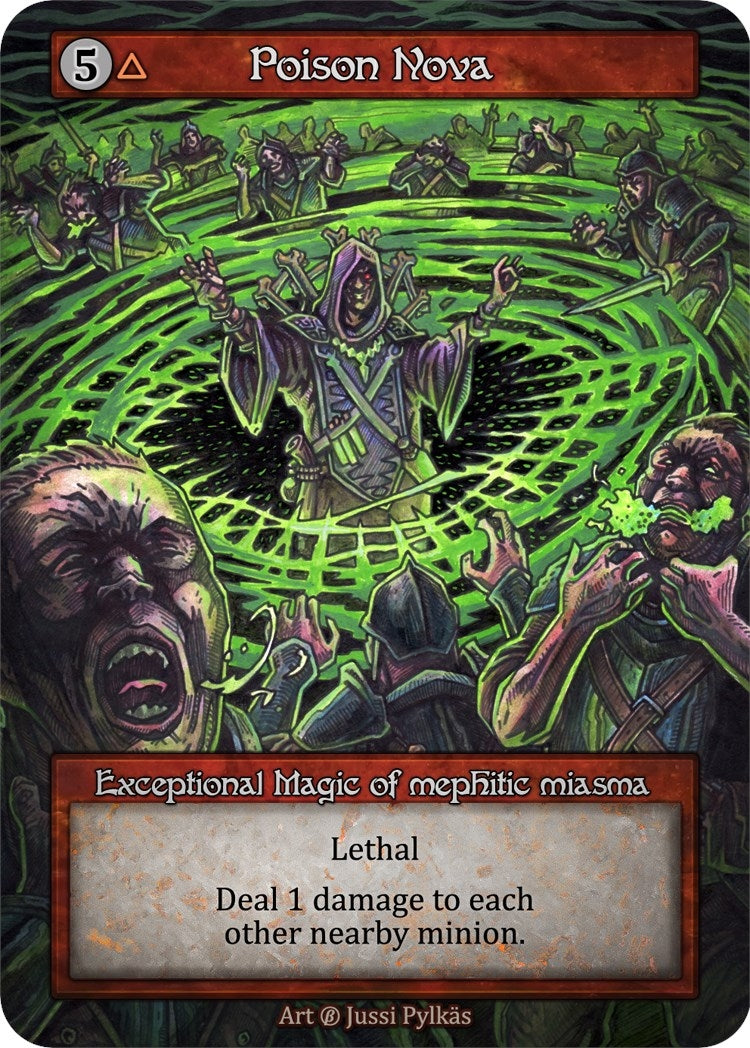 Poison Nova [B] - Sorcery: Contested Realm Single