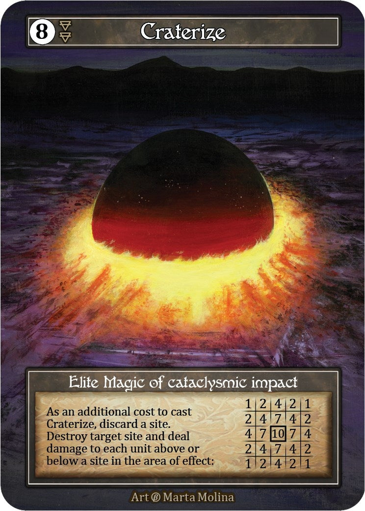 Craterize (Foil) [B] - Sorcery: Contested Realm Single