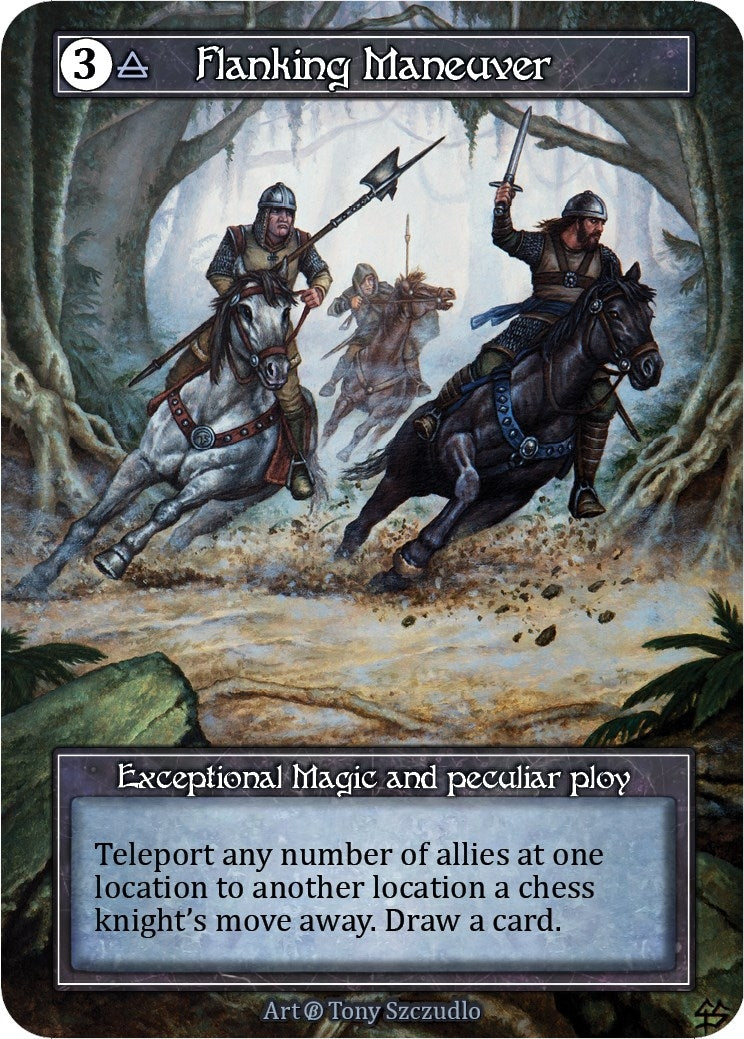 Flanking Maneuver (Foil) [B] - Sorcery: Contested Realm Single