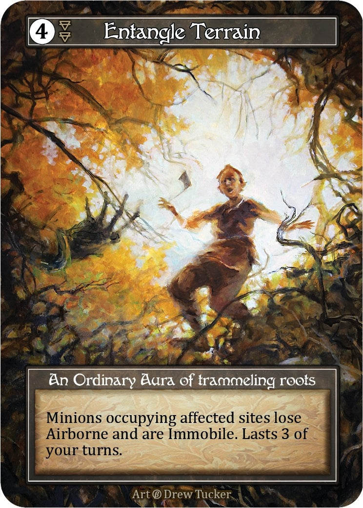 Entangle Terrain (Foil) [B] - Sorcery: Contested Realm Single