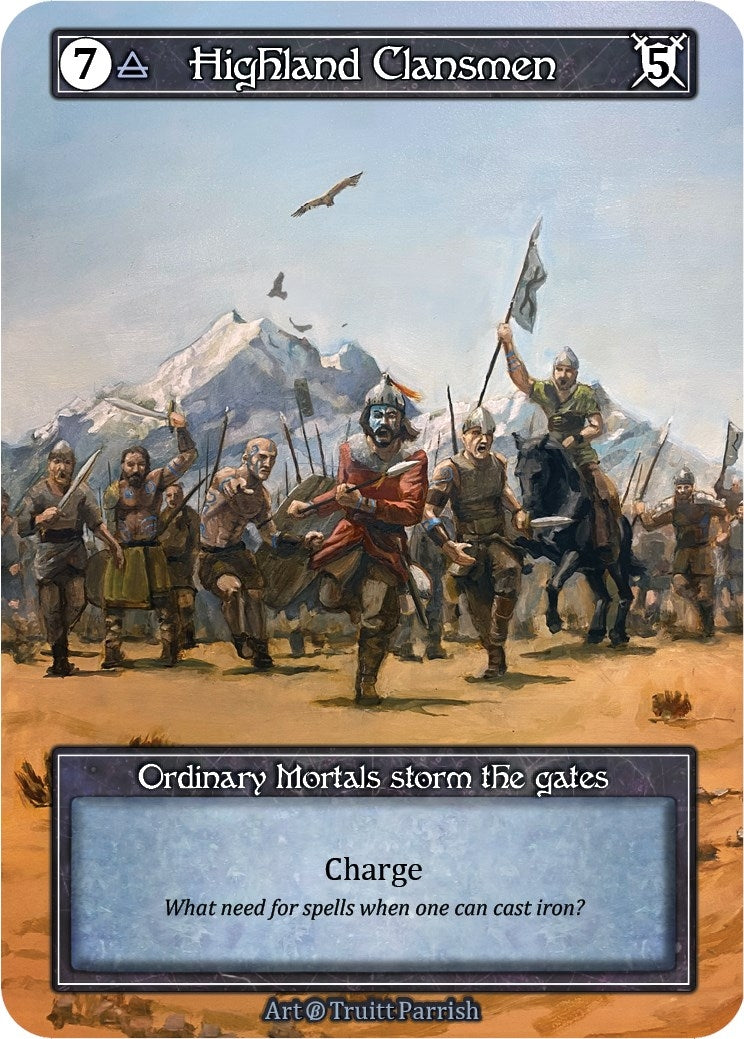 Highland Clansmen (Foil) [B] - Sorcery: Contested Realm Single