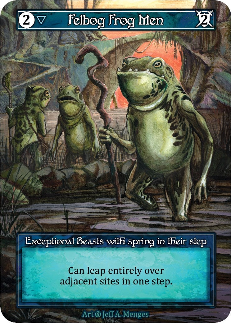 Felbog Frog Men (Foil) [B] - Sorcery: Contested Realm Single