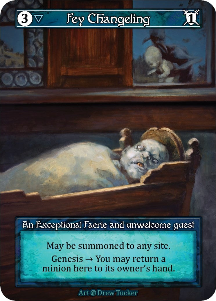 Fey Changeling (Foil) [B] - Sorcery: Contested Realm Single