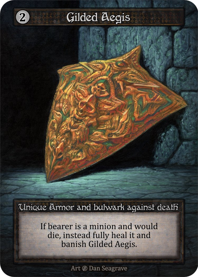 Gilded Aegis [B] - Sorcery: Contested Realm Single