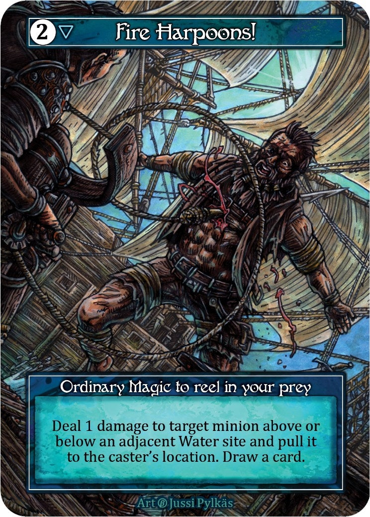 Fire Harpoons! (Foil) [B] - Sorcery: Contested Realm Single