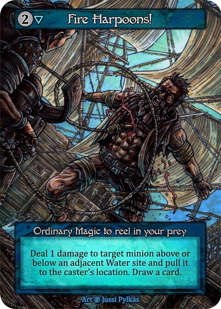 Fire Harpoons! [B] - Sorcery: Contested Realm Single