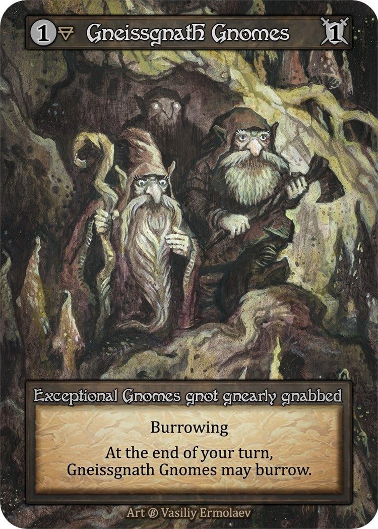 Gneissgnath Gnomes [B] - Sorcery: Contested Realm Single