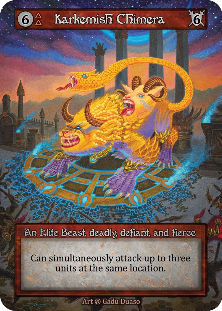Karkemish Chimera [B] - Sorcery: Contested Realm Single