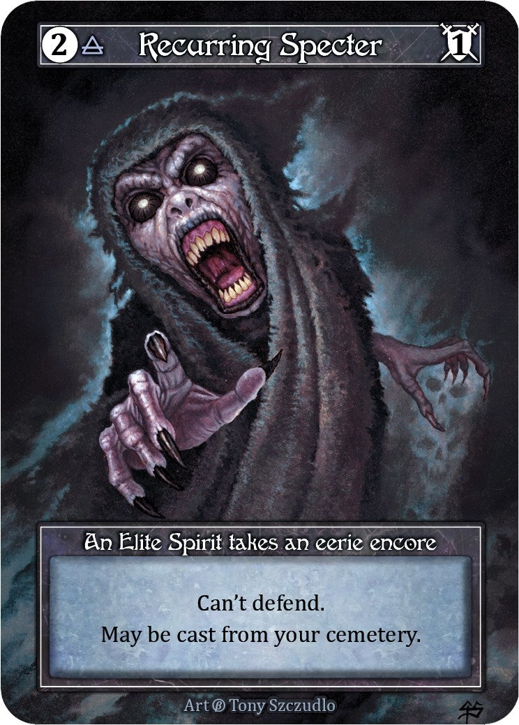 Recurring Specter (Foil) [B] - Sorcery: Contested Realm Single