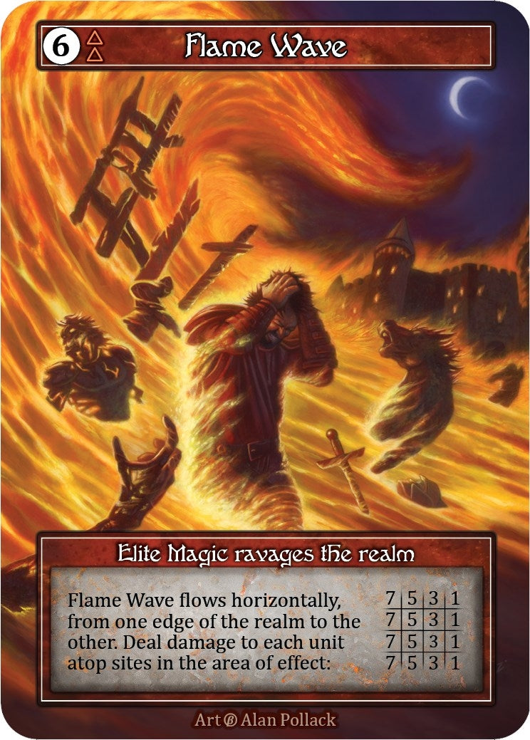 Flame Wave (Foil) [B] - Sorcery: Contested Realm Single