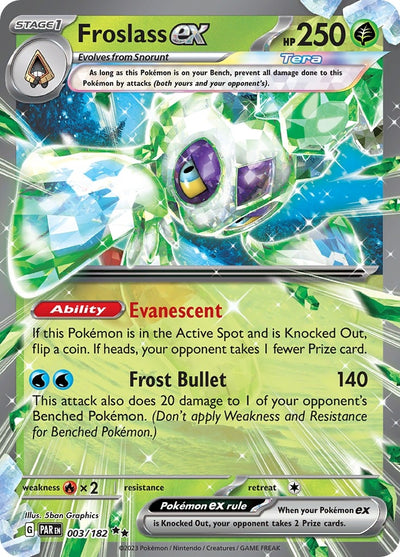 Froslass ex - 003/182 (3) (PAR)