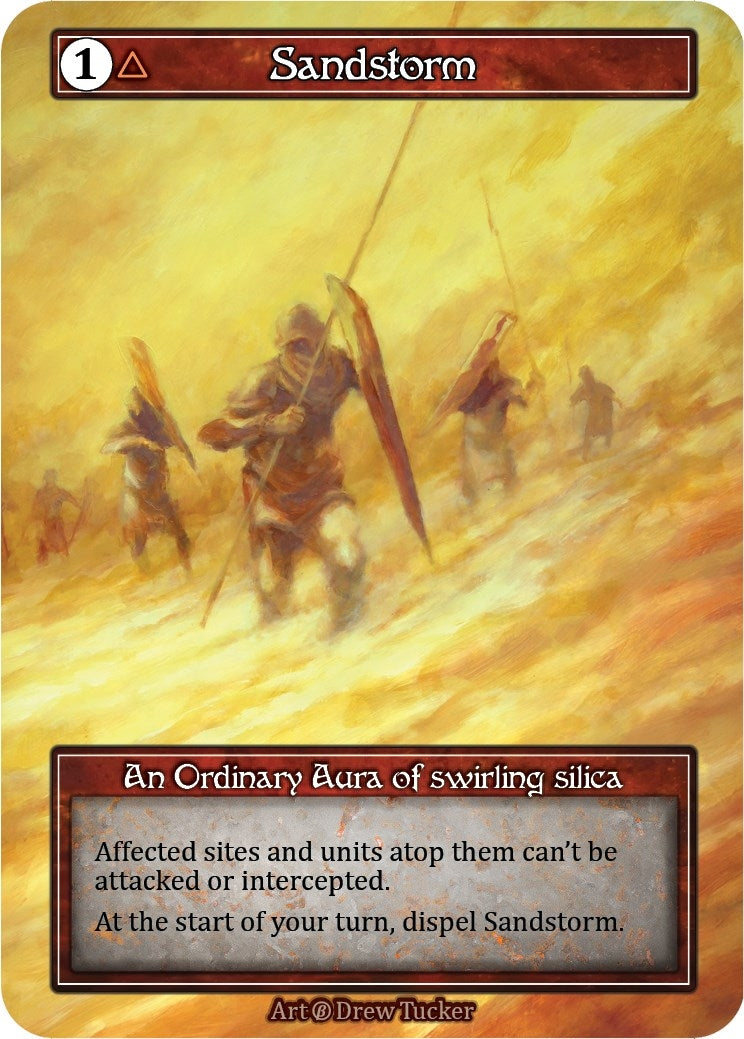 Sandstorm (Foil) [B] - Sorcery: Contested Realm Single