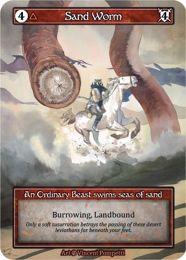 Sand Worm (Foil) [B] - Sorcery: Contested Realm Single